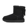 Мини-ботинки Bailey Bow из измельченного бархата 'Черный' Женские 1138172-BLK