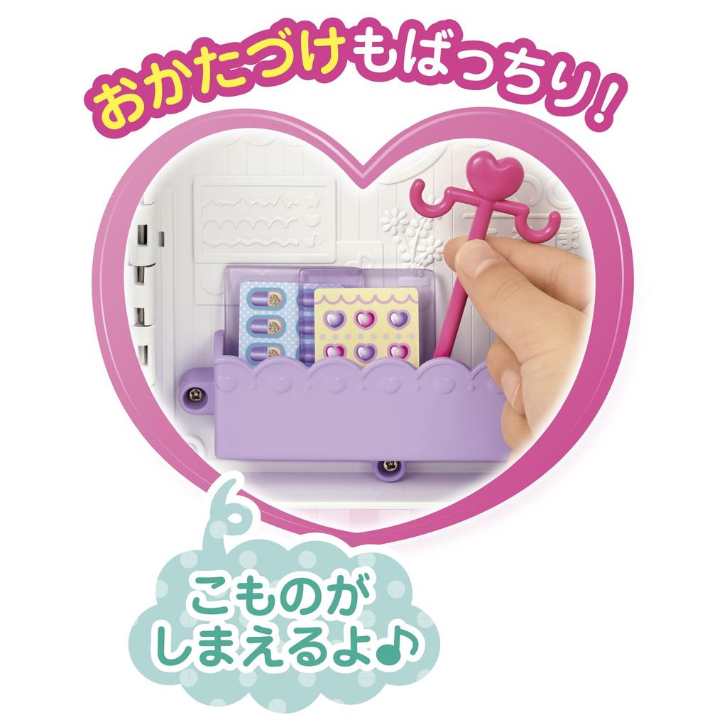 Pilot PokéMel-chan Parts, Spread and Play! Card-Based Diary, PokéMel Clinic, Ages 3 and Up, Girls