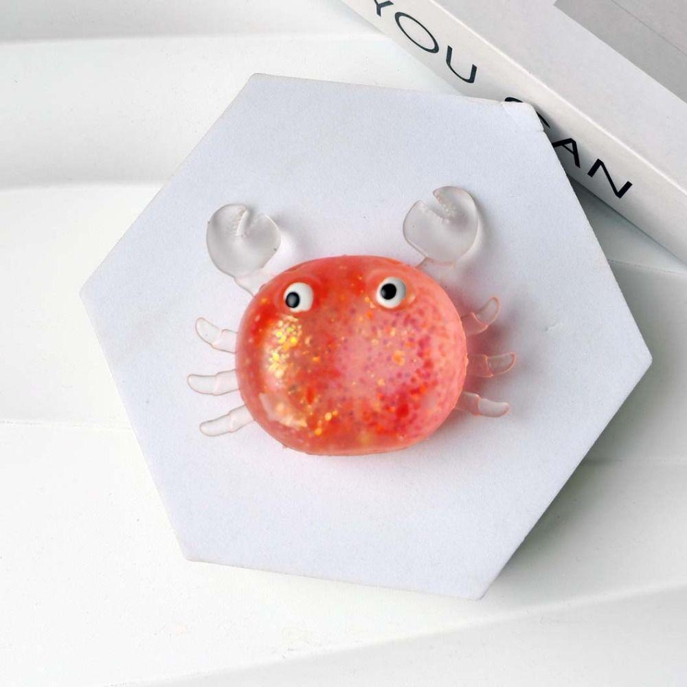 TPR Shellfish Squishy Pinch Le Sparkling Fidget Toys Stress Relief Sensory Toys  Children's Gifts