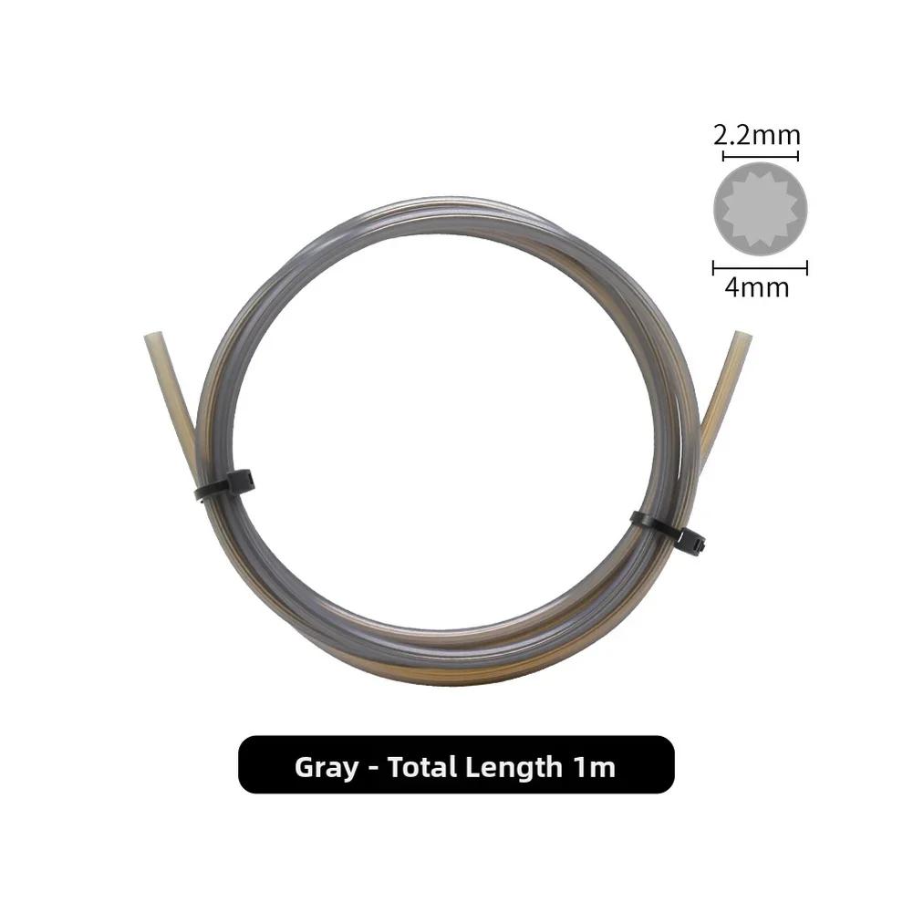 PTFE-вкладыш PTFE-подающая трубка Внутренняя стенка в форме звезды Конструкция с низким коэффициентом трения Гладкая внутренняя стенка Высокая эластичность Для 3D-печати