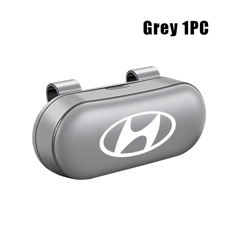 For Hyundai Car Sun Visor Sunglasses Glasses Case Eyeglasses Holder Clip Box Azera GDI i10 i20 i30 i40 ix20 ix35 Sonata Santafe ZZ37