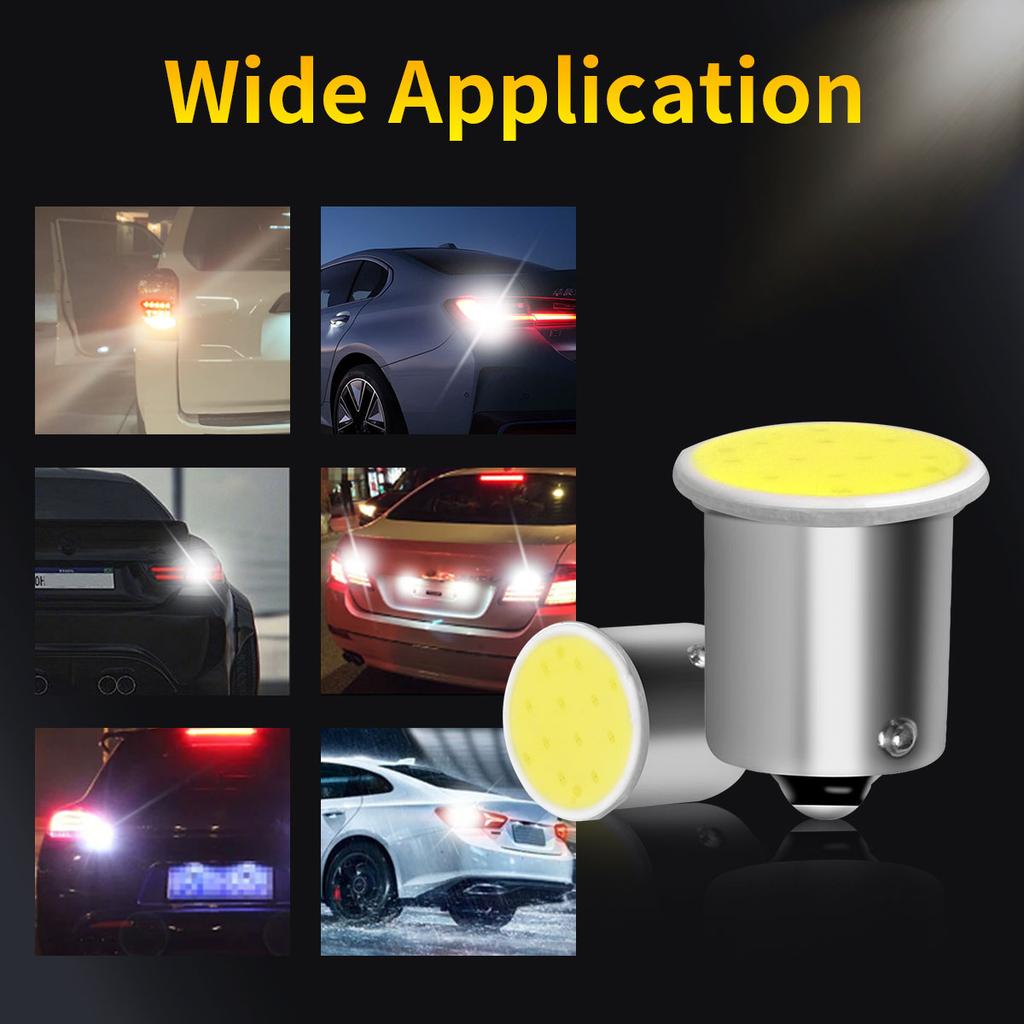 2PCS/10pcs/20pcs/50pcs 1156 BA15S P21W 1157 BAY15D P21W/5W Suitable for Car Steering Braking and Reversing Signal LightsBack Up Lights 1