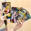 Абстрактный чехол для телефона в стиле Пикассо для iPhone 17 16 14 15 13 12 11 Pro Max Plus Силиконовый мягкий чехол