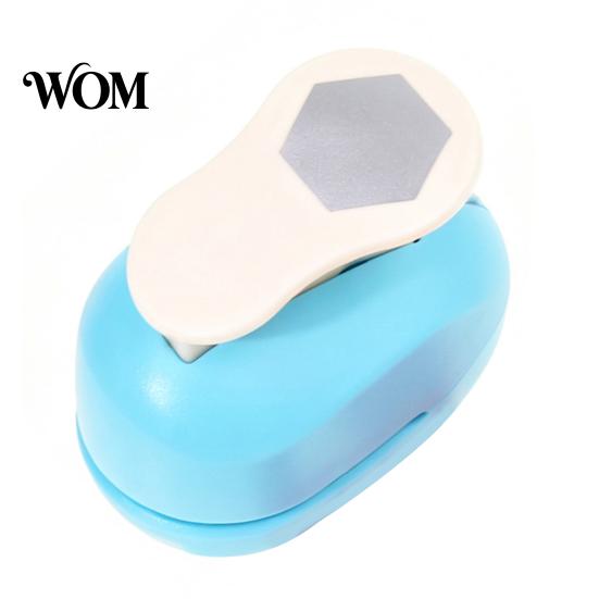 Portable Hole Punch Hexagon Paper for Crafts, Professional Puncher, Scrapbook Compact Scrapbooking Tools Shape Puncher DIY Arts Cardboard, Greeting