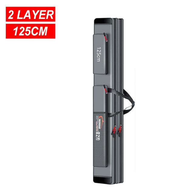 Портативная сумка для рыбалки со стальной проволокой, многоцелевая утолщенная водонепроницаемая прочная сумка для удочки, сумка для рыболовных снастей X277G