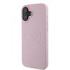 Guess Guhmp16Mpghsmmp Iphone 16 Plus6.7 Różowy/Pink Hardcase Grained Ring Magsafe