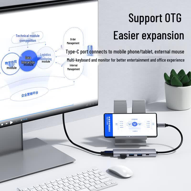 Pisen USB-C Multiport Adapter Hub