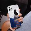 Черный Кот Мультяшный Милый Чехол Для Телефона Для iPhone 17 Air 16 Pro Max 16E 15 + 14 Plus 11 12 13 Mini 7 8 SE Подарок Печатный Чехол Fundas 17