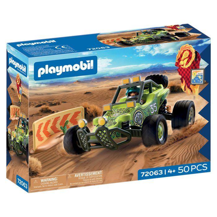 PLAYMOBIL 72063 Véhicule tout-terrain, Véhicule de course, 50 pièces, Dès 4 ans