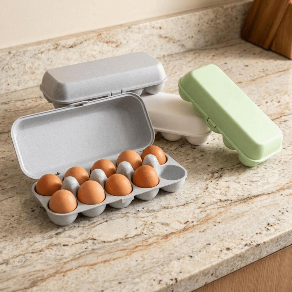 Plastic Egg Storage Box Shockproof Egg Storage Container Multipurpose Egg Protector for Kitchen