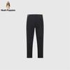 Мужские повседневные брюки Hush Puppies из смесовой хлопковой ткани, прямые, с эластичностью
