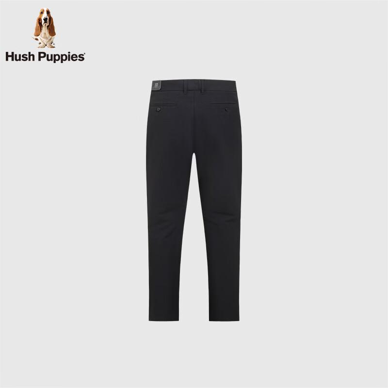 Мужские повседневные брюки Hush Puppies из смесовой хлопковой ткани, прямые, с эластичностью
