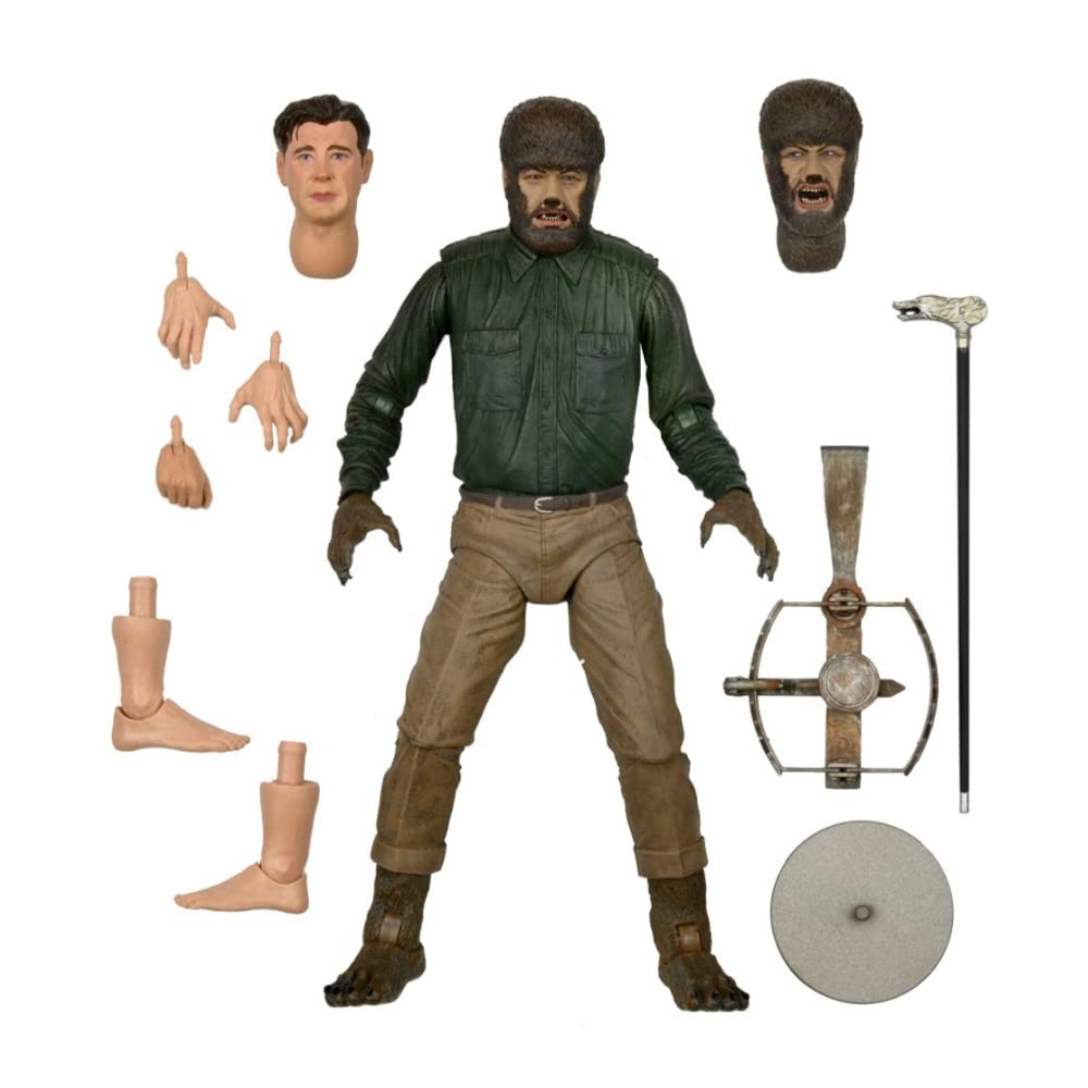 Универсальные монстры Wolfman Ultimate 7 дюймов фигурка NECA