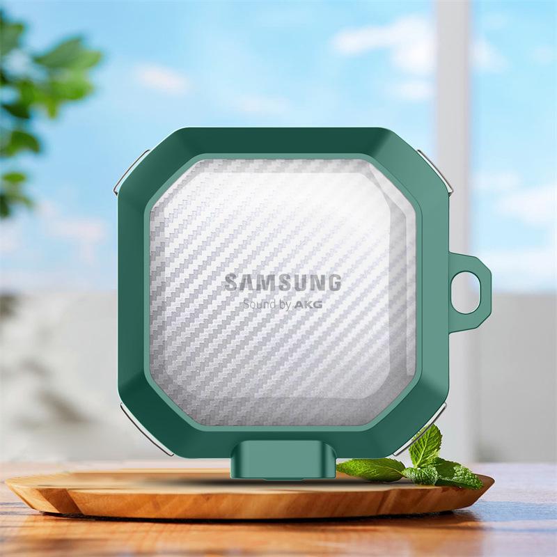 Защитный чехол Samsung BudsCore Buds2 Pro Прозрачный Углеродное волокно