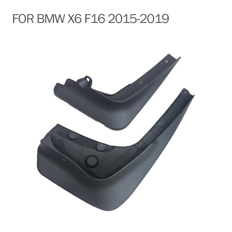 2015 2016 2017 2018 FOR BMW X6 M sport F16 Mud Flap Splash Guard Mudguard Fender Mud Flaps Accessories Front Rear 4pcs