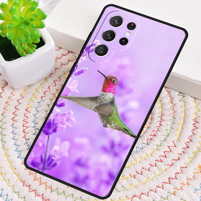 Милые птицы колибри мягкий силиконовый чехол для телефона для Samsung Galaxy note 10 pro S26 S25 S24 S23 S22 S21 Plus Ultra Capa Cover