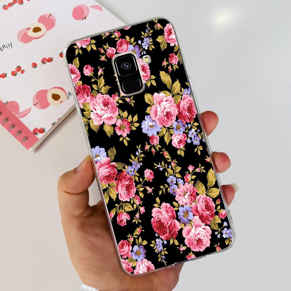 Чехол для Samsung Galaxy A8 Plus 2018 SM-A730F Роскошный Расписной Чехол Мягкий Силиконовый Чехол для Телефона Для Samsung A8 2018 A530F A8+ Бампер