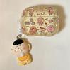Japan and Korea cute cartoon for AirPods 1 /1 protective case pro1 apple bluetooth 1/1 generation earphone case pendant