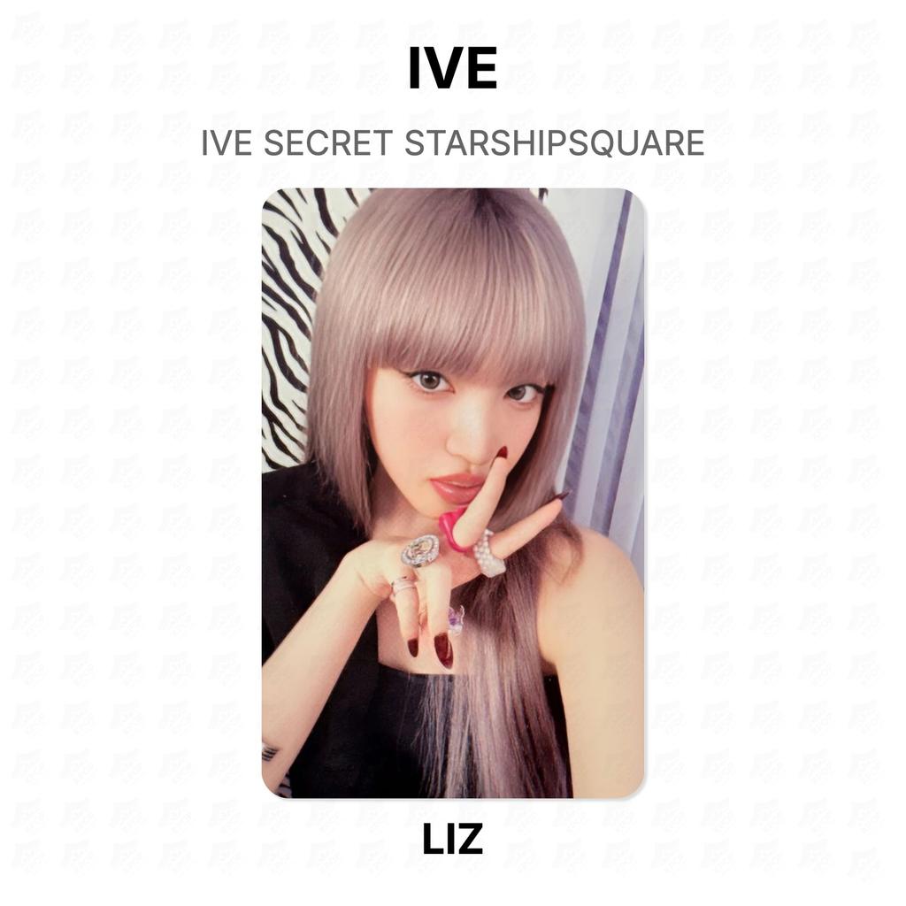 IVE SECRET STARSHIPSQUARE Official Photocard
