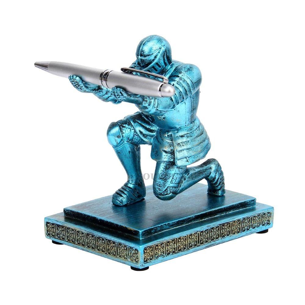 Executive Knight Armor Hero Pen Holder Armor Hero Creative Pen Holder Desktop