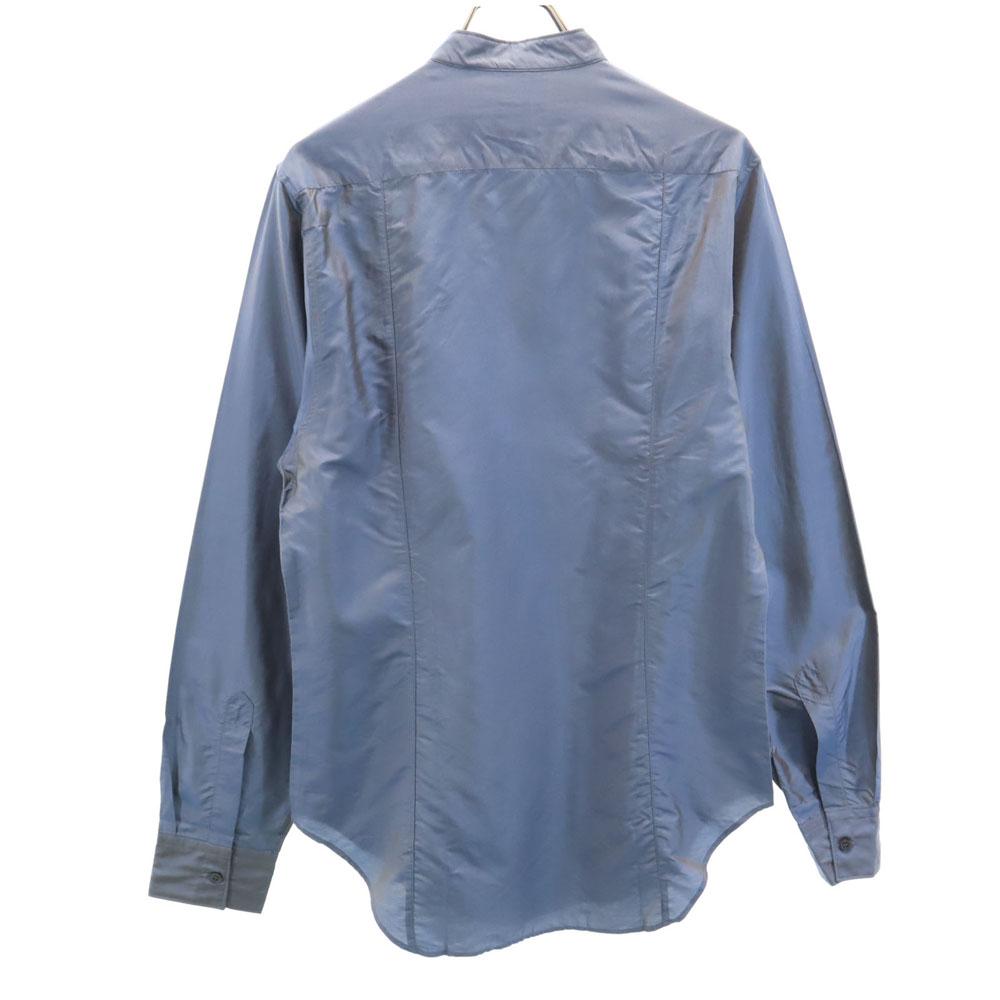 Неиспользованная GIORGIO ARMANI сделано в Италии рубашка с длинным рукавом и воротником-стойкой женская б/у