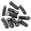 AXSPEED 10Pcs M4 Plastic Link Rod End Balls Joint Head Clock-wise Thread for TRX-4 Axial SCX10 Wraith 1/10 RC Car Upgrade Parts