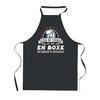Tablier de cuisine - PLANETEE - Boxe Légende - Noir - 90x60 cm - Impression France