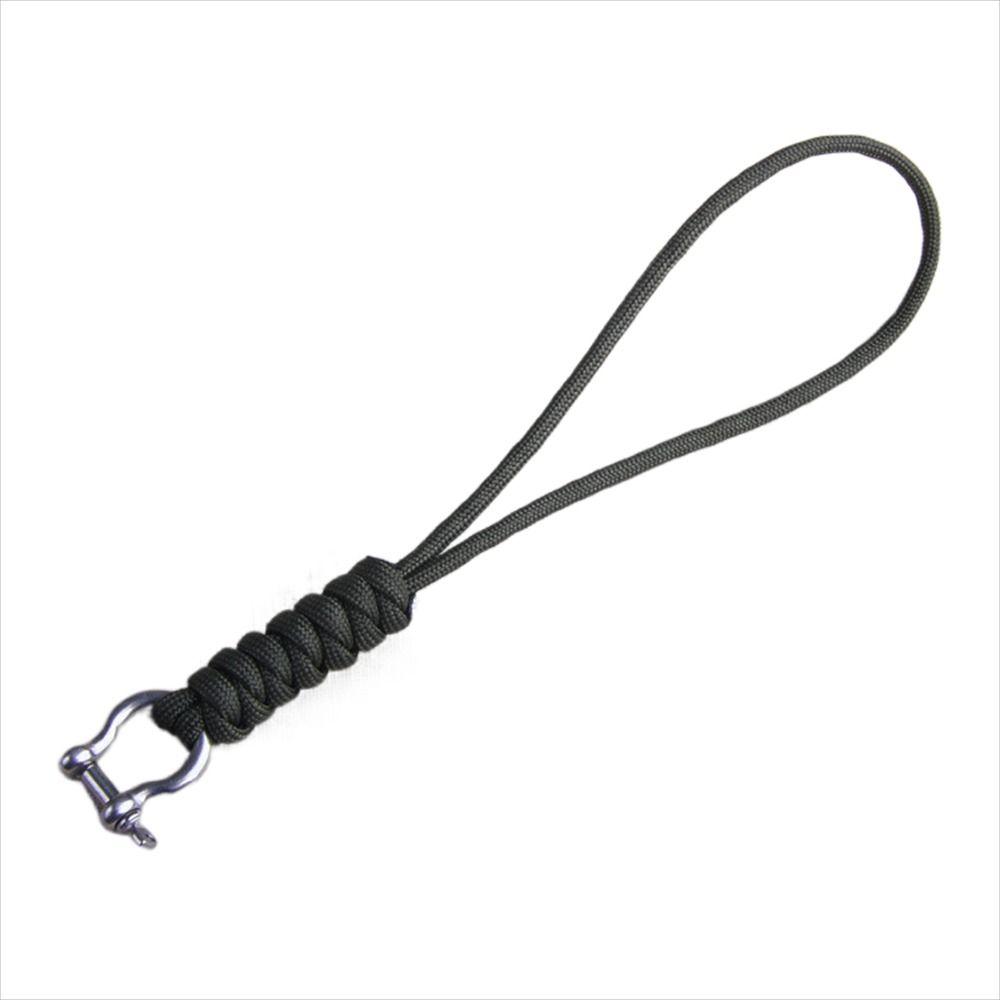 High Strength Paracord Keychain Outdoor Style Parachute Cord Keychain Survival Tool