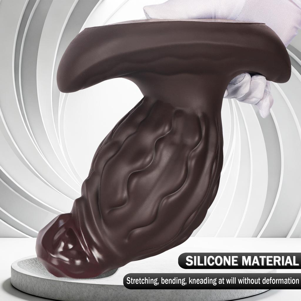 Огромный силиконовый дилдо Большая анальная пробка Растягивающий фистинг Секс-игрушка Реалистичный член БДСМ Страпон Петух