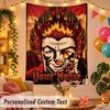 The Offspring Personalized Wall Tapestry Custom Name Text Polyester Hanging Decor Home Room