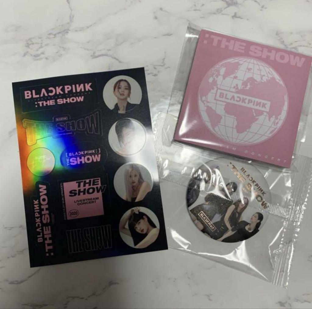 [USED] BLACKPINK THE SHOW Merchandise