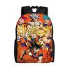 Рюкзак Dragon Ball для мужчин и женщин, крутой студенческий, для работы, с отделением для ноутбука, холщовые сумки, для улицы