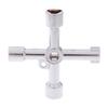 4 Way Utility Key For Electric Water Gas Meter Box Cupboard Cabinet Opening Key