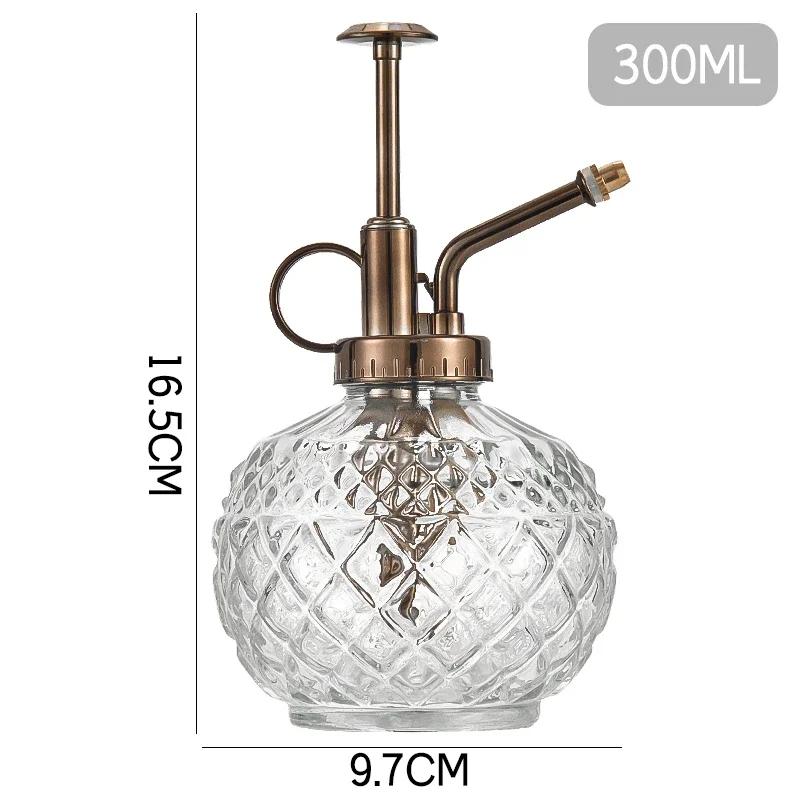 Стеклянный распылитель Nordic Relief, винтажный домашний распылитель, пневматический садовый распылитель, аксессуары для ванной комнаты, дезинфицирующие бутылки