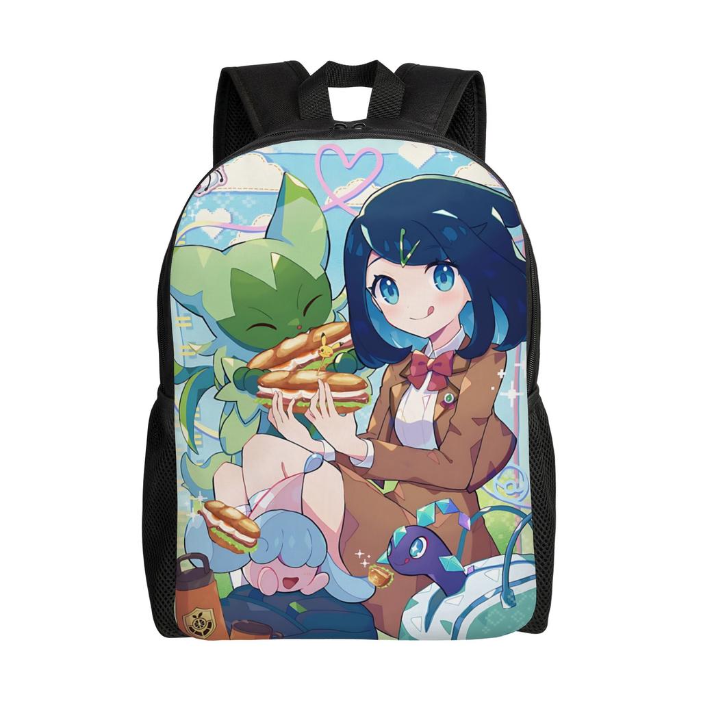 Его Сумки Рюкзаки Pokemon Рюкзак Летние Настроения mochila Школьный Большой Вместимости Rucksack