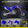 PowerZone Custom For YAMAHA YZF450 2023-2025 YZF250 2024 2025 2026 Graphics Backgrounds Decals Stickers Kit  Motorcycle Decal 08