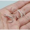 10pcs Treble Jig Fishhooks Fishing Tackle High Carbon Steel Hook New Barbed Hooks Sports
