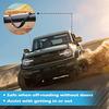 Комплект из 4 ручек Roll Bar, совместимых с Ford Bronco 2021 2022 2023, 2/4-дверная ручка из паракорда, аксессуары для интерьера Bronco (Не подходит Брон