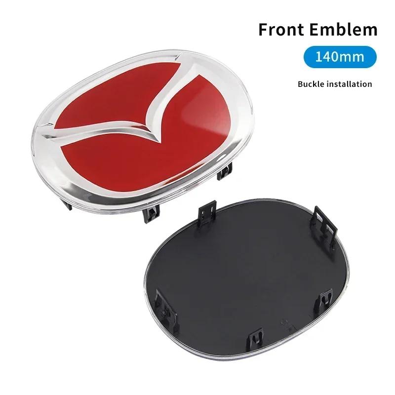 Автомобильный Капот Передняя Решетка Багажника Задний Логотип Значок Наклейка Деколь Для Mazda 2 3 6 CX5 CX3 CX6 RX7 MX5 CX9 CX7 Декор