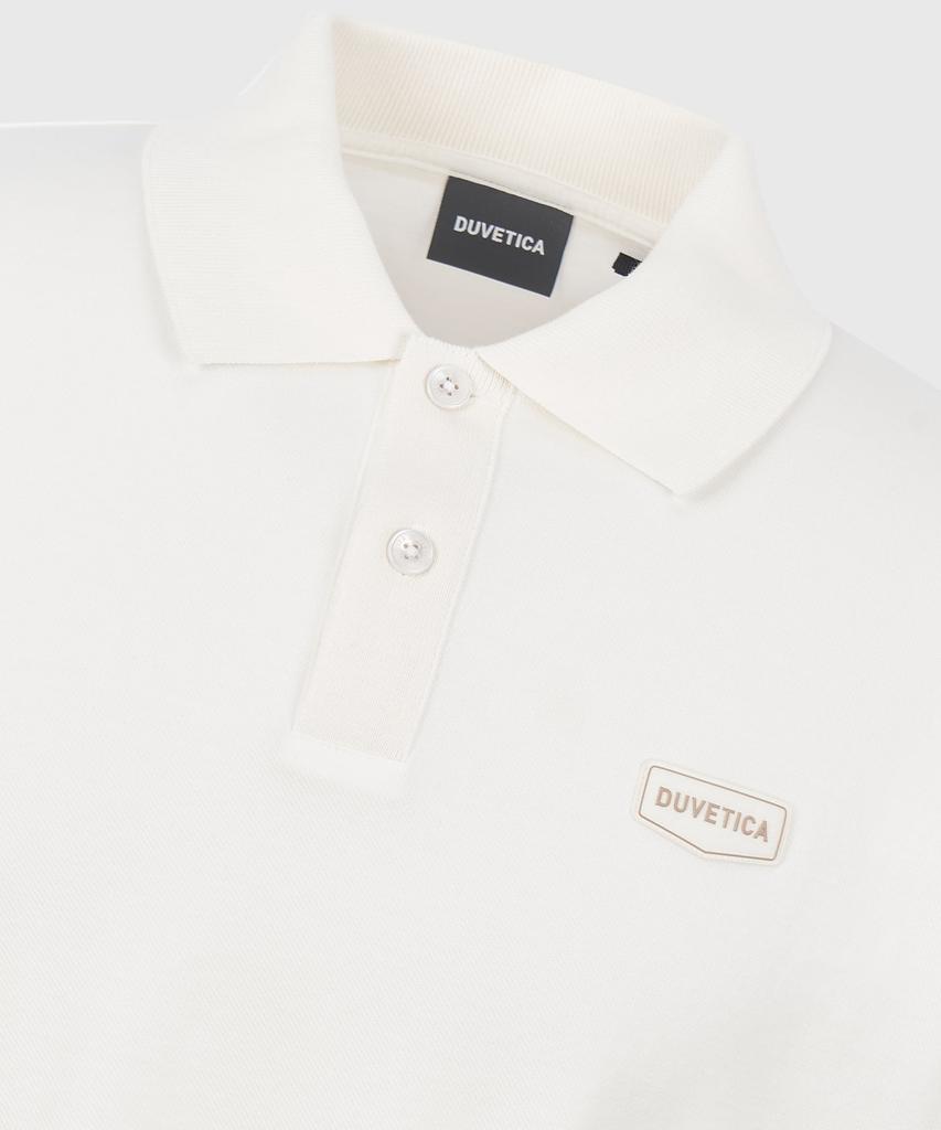 DUVETICA Ginessio (Light Ivory) (Men'S Short-Sleeve Polo Shirt)
