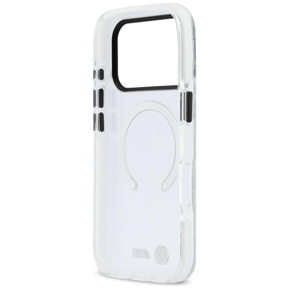 BMW M IML Shockproof Metal Logos MagSafe Case for iPhone 17 Pro Max Transparent