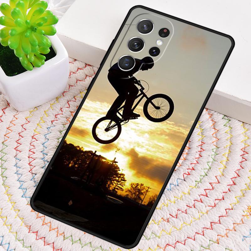 Экстремальный чехол для телефона BMX Bike для Samsung Galaxy note 10 pro S26 Ultra S23 S24 FE S25 S21 S22 PLUS ударопрочный