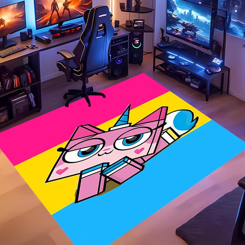 1pc UniKitty Entrance Mat, Non-Slip Mat Area Rug,Room Decor, Outdoor Decor, Kitchen Rug,Doormat - Machine Washable, Easy to Clean
