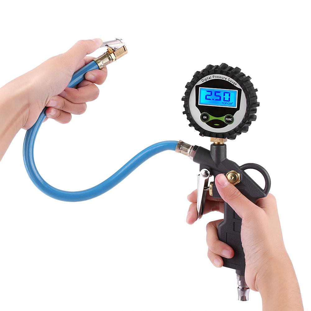 Car Vehicle Digital Tyre Tire   Pressure Inflator Gauge Meter  Tire Inflator Pressure Gauge Tire Pressure Meter