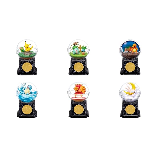 Re-Ment Pokémon Terrarium Collection 10 Pokémon 30th Anniversary ver. 1 BOX H115mm×W70mm×D70mm ATBC-