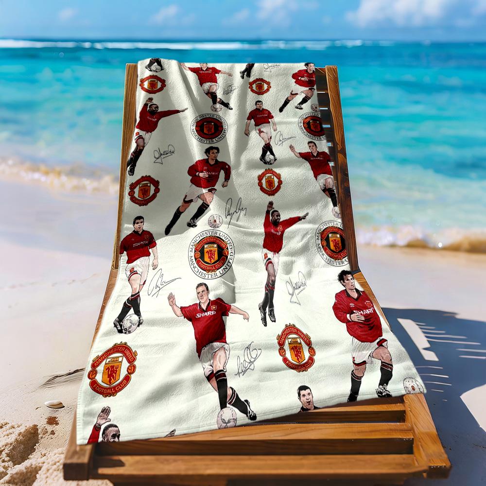 Manchester Beach Towel Soft Durable Quickdry Comfortable Lightweight Suitable For Swimming Gym Camping Yoga Vacation