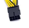 10 шт. 30 см Кабель питания PCIE PCI-E 8-контактный на 2x 8 (6 + 2) Пин адаптера видеокарты