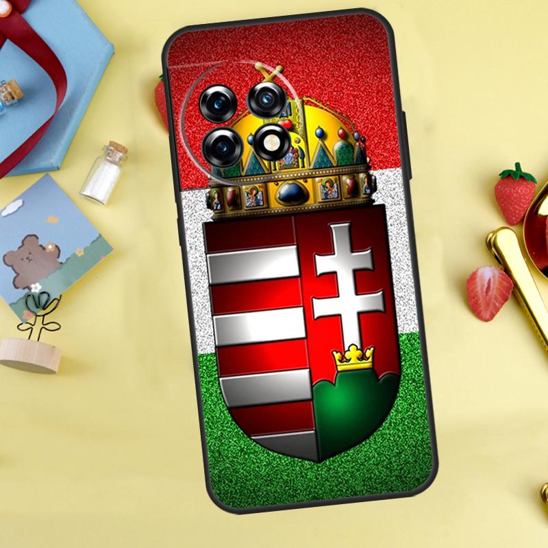 Чехол с флагом Венгрии для OnePlus 13 13R 12 12R 11 10 Pro 8T 10T OnePlus Nord 4 CE 2 3 Lite N30 N20 N10