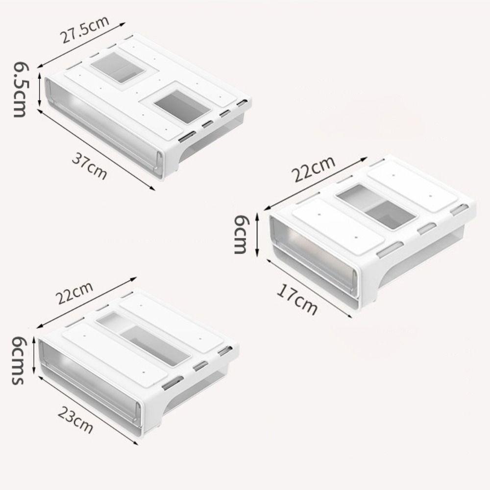 Подвесной столик, полка для хранения, выдвижной ящик для хранения под ящиком стола, новый скрытый ящик