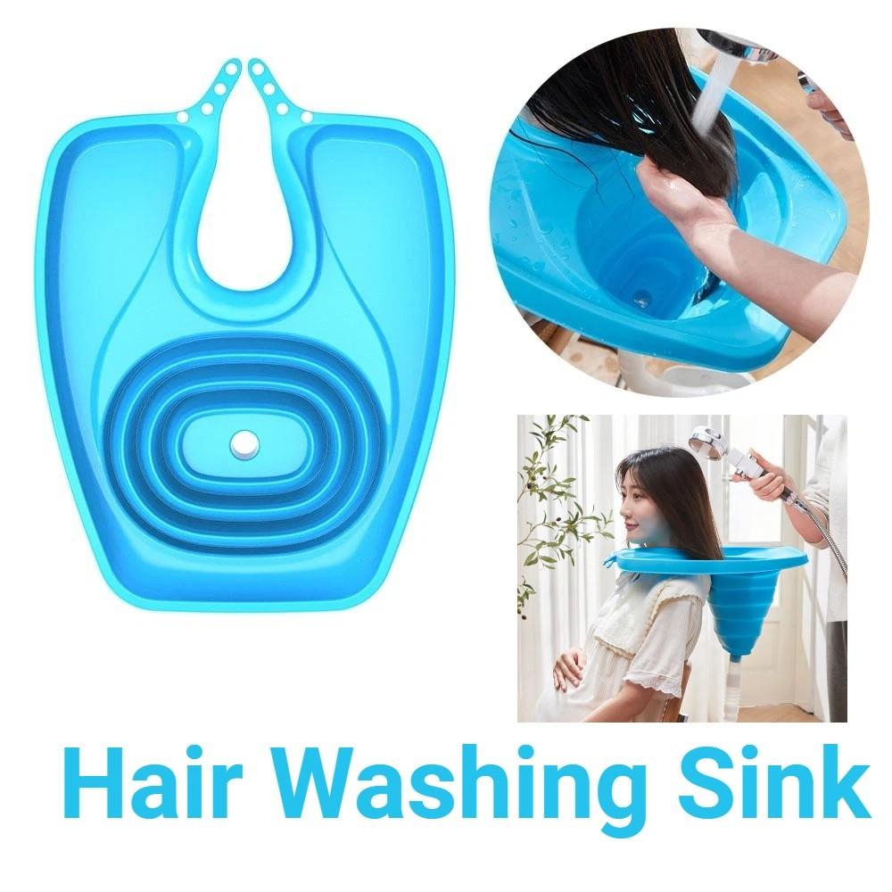 Upward-looking Hair Wash Tray Convenient Hair Washing Sink Hairdressing Tool